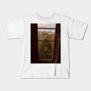 Durham Cathedral Window view Kids T-Shirt